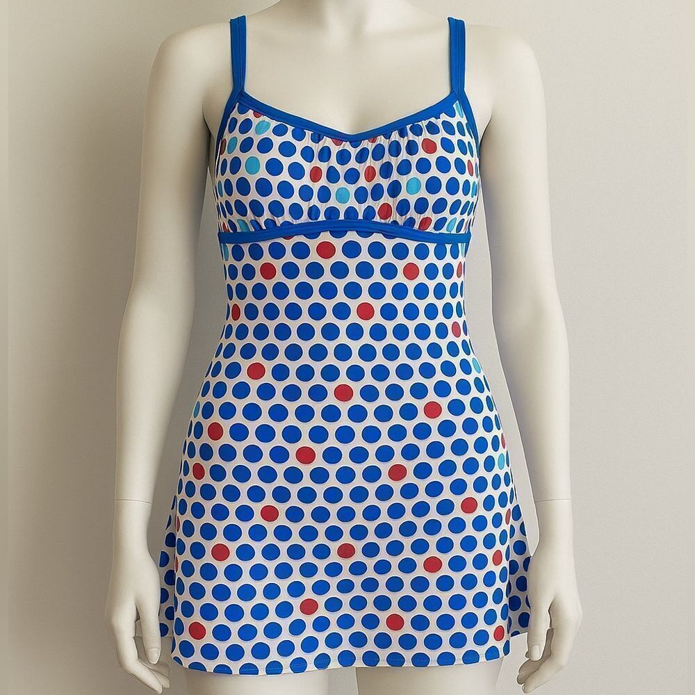 Catalina Bathing Suit One Piece with Attached Skirt Size 4/6
